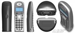 Модель телефона в SolidWorks
