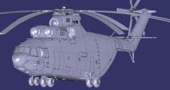 Модель вертолёта Ми-26 в масштабе 1:72