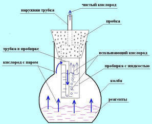 Схема кальяна в разрезе