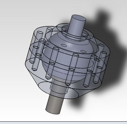 Зафиксированный шарнир solidworks simulation