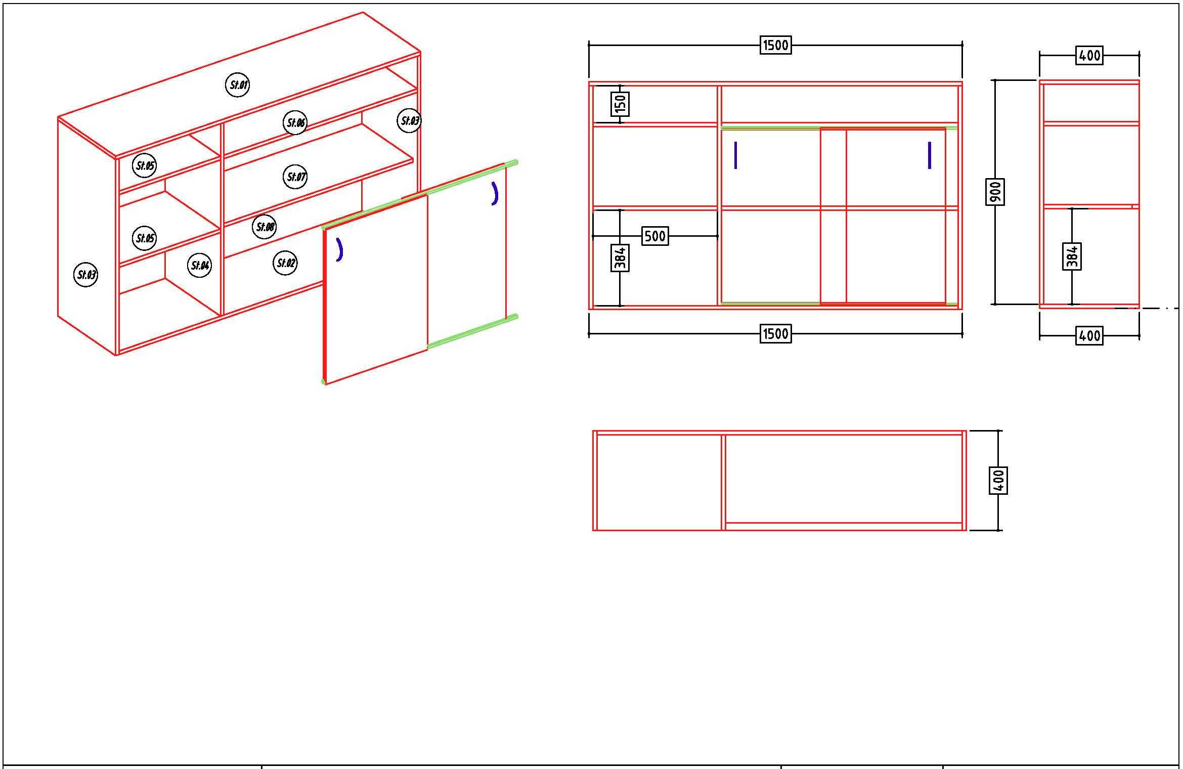 проектирование мебели в autocad