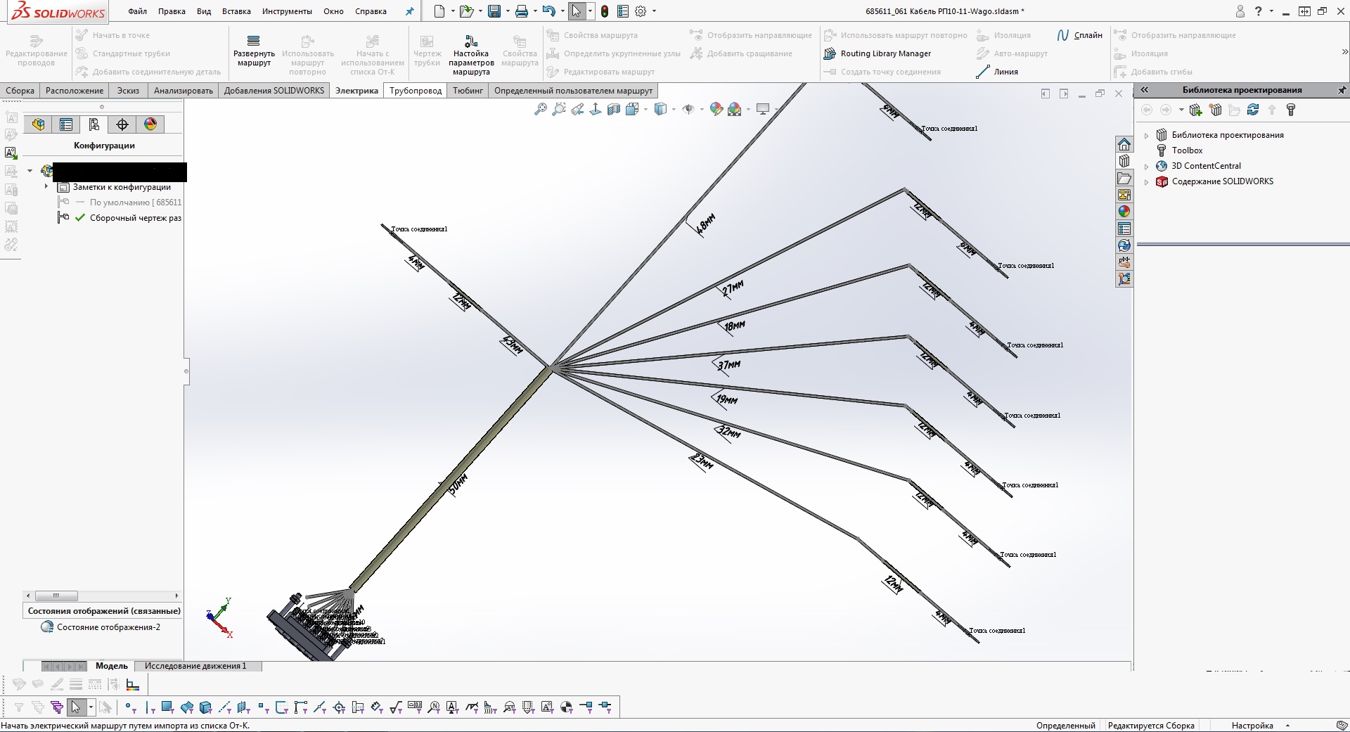 Толщина линии на чертеже solidworks